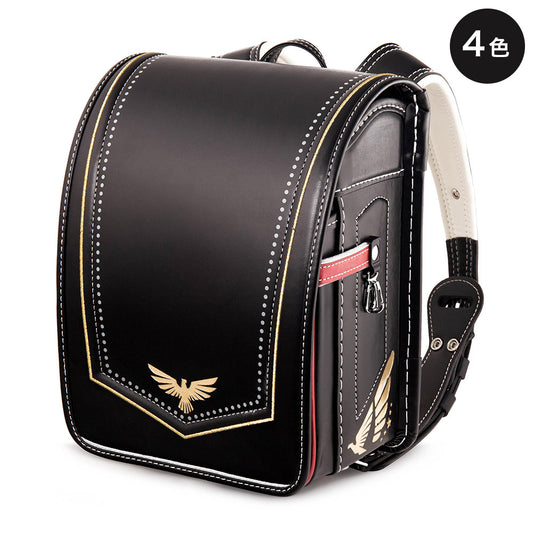 【Coulomb・クーロン】ちびっこランドセル リュック 幼稚園バッグ 通園 高級人工皮革 本物ランドセル構造 A5サイズ 市販幼稚園弁当箱対応 超軽量 精美豪華 男の子 [BL.RS.2003] - coulomb