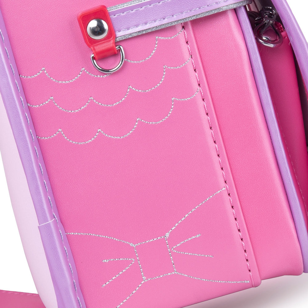 【Coulomb・クーロン】ちびっこランドセル リュック 幼稚園バッグ 通園 高級人工皮革 本物ランドセル構造 A5サイズ 市販幼稚園弁当箱対応 超軽量 精美豪華 女の子 [BL.RS.2003] - coulomb